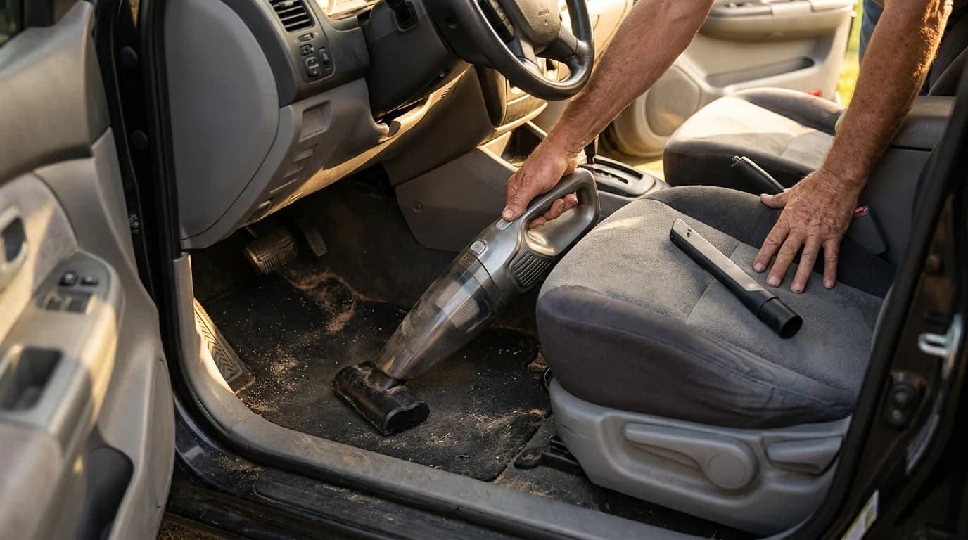 Best Car Vacuums 2026: Why kPa Won't Lift Pet Hair