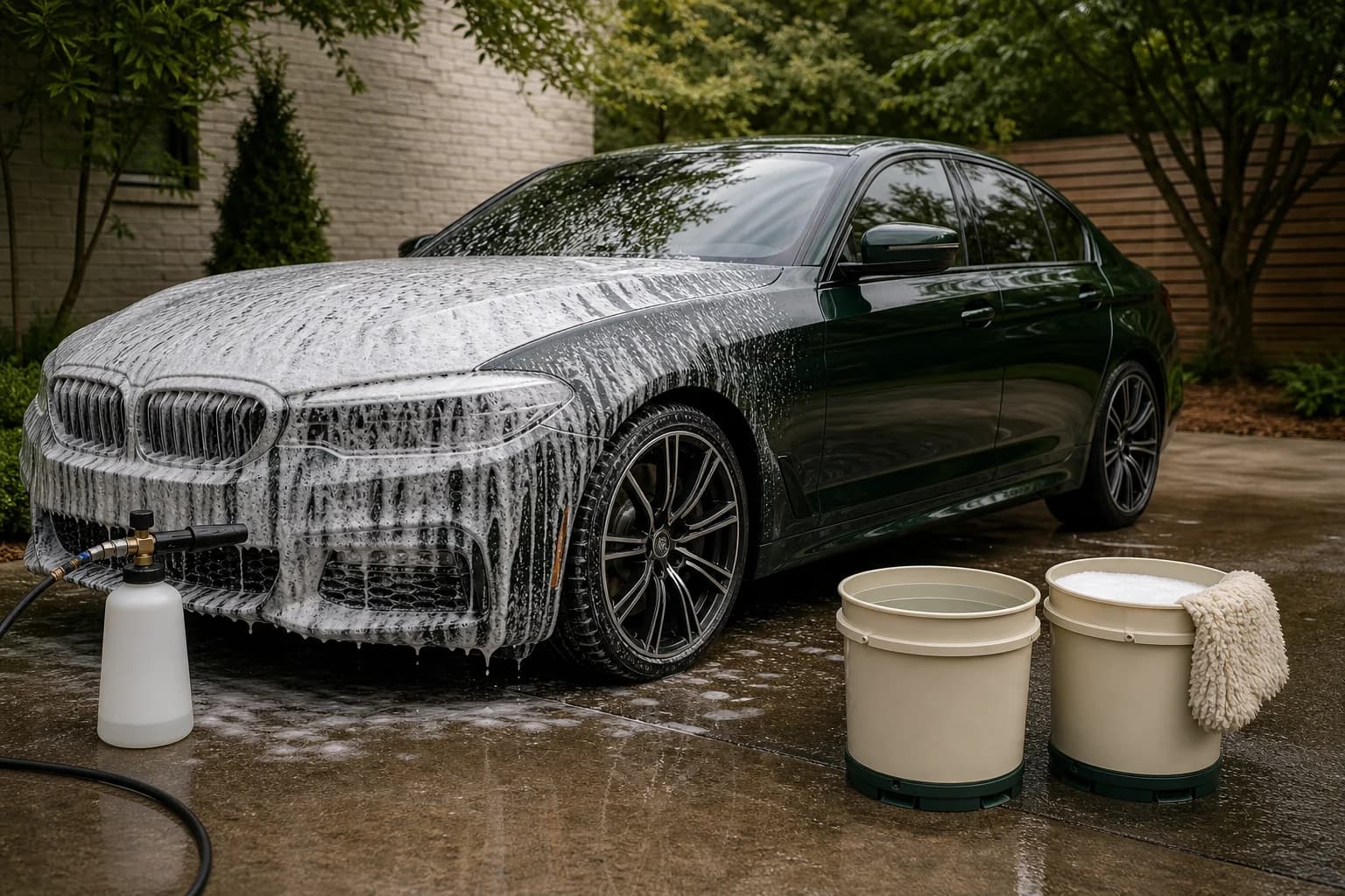 Foam Cannon vs Two-Bucket Wash: What Each Method Does