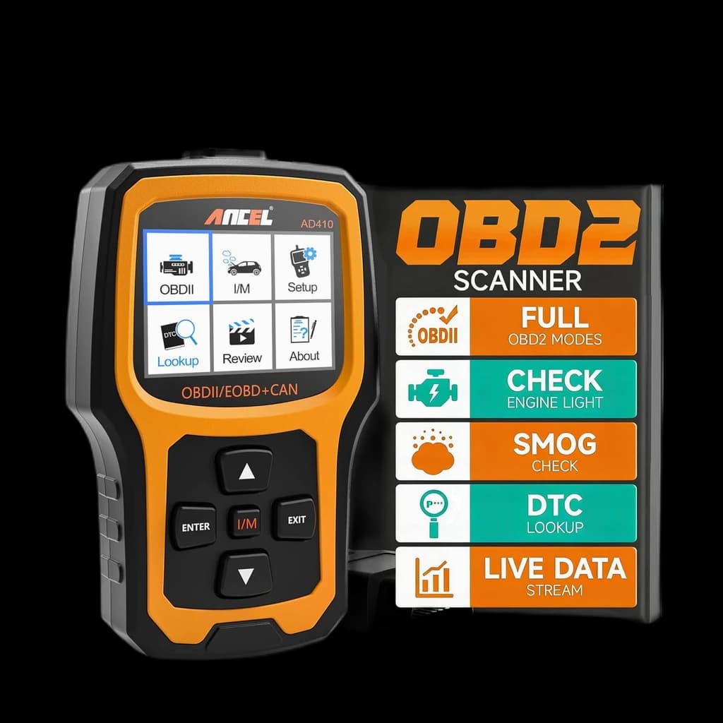 ANCEL AD410 — enhanced engine code reader