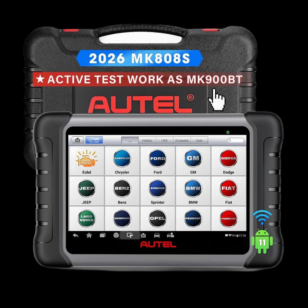Autel MaxiCOM MK808S — bidirectional tablet scanner