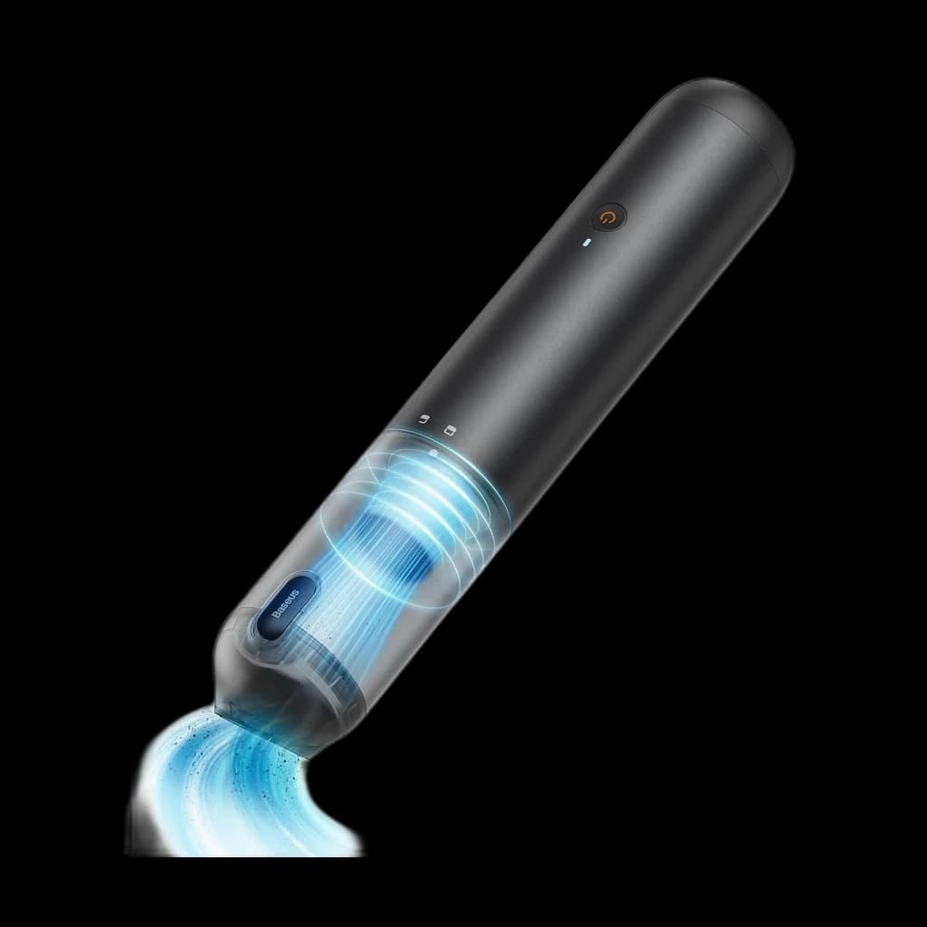 Baseus Car Vacuum — 12,000Pa cordless 4-in-1 (vacuum, blower & inflator)