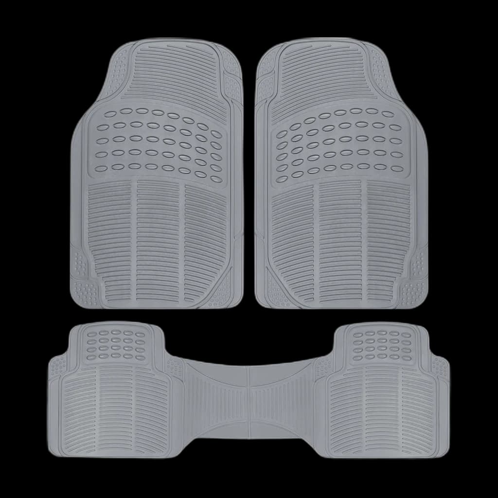 BDK ProLiner — 3-piece heavy-duty rubber floor mats