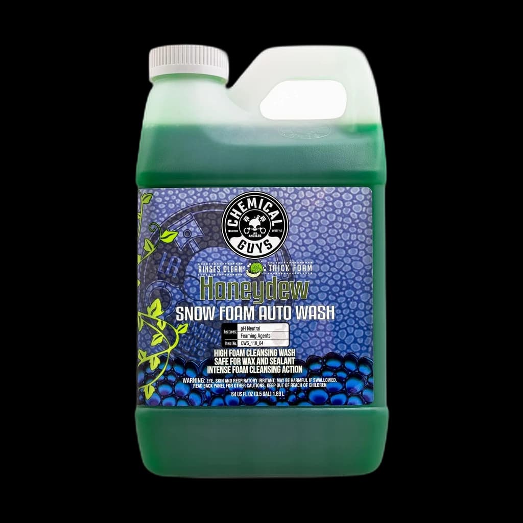 Chemical Guys Honeydew Snow Foam — dedicated foam cannon soap