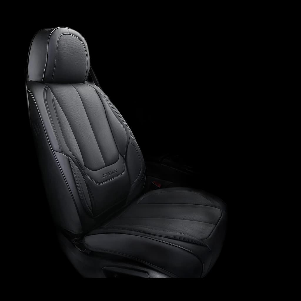 Coverado Waterproof Leather Seat Covers — full set, 5 seats