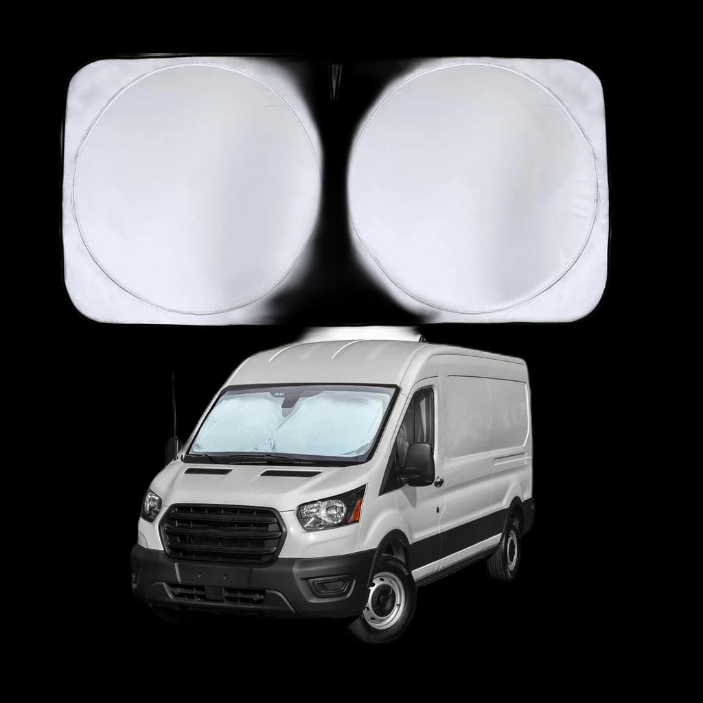 EcoNour XXX-Large Windshield Sun Shade — 70" x 42" (SUV/truck)