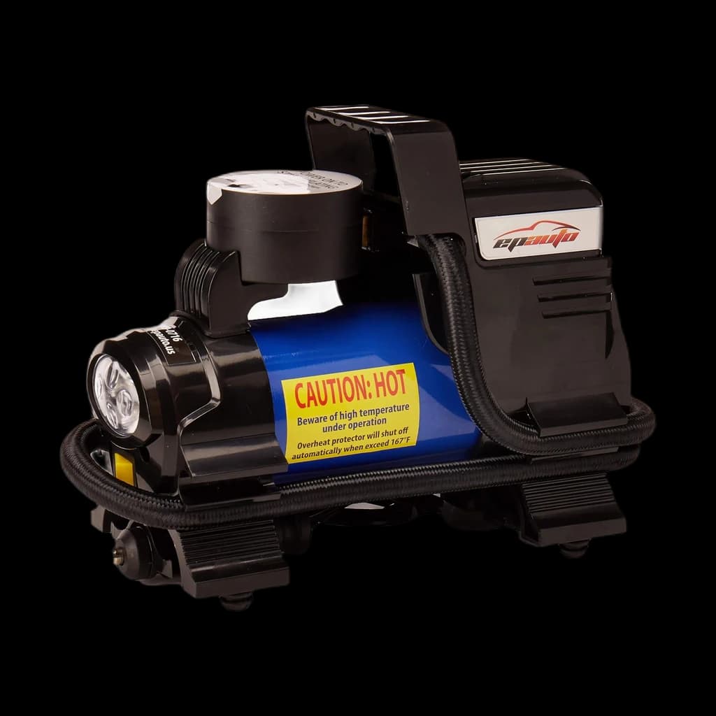 EPAuto 12V DC — digital tire inflator with auto shut-off
