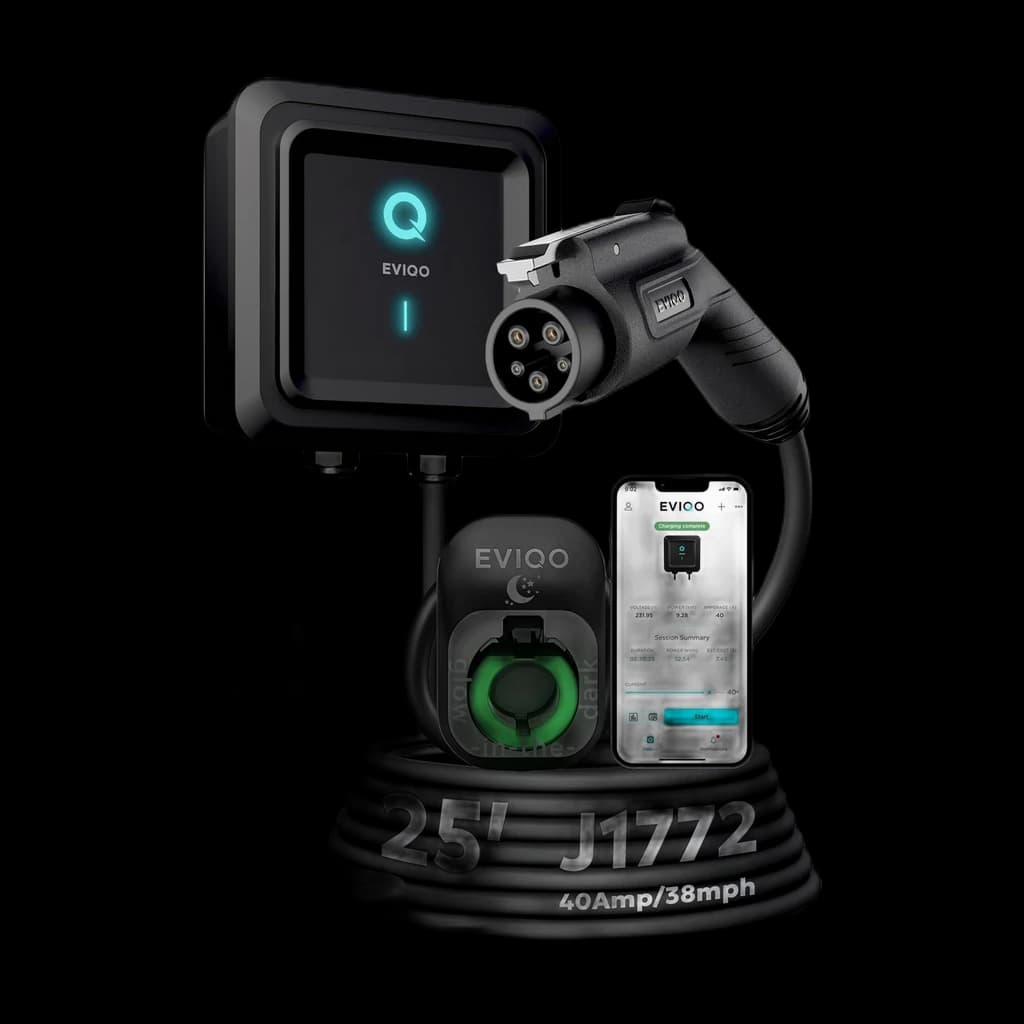EVIQO Level 2 EV Charger — 40A WiFi (J1772)