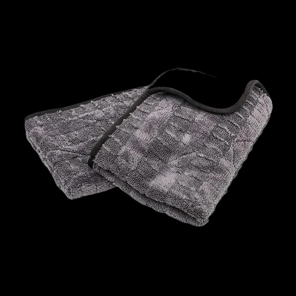 The Rag Company Gauntlet — 900 GSM microfiber drying towel (2-pack)