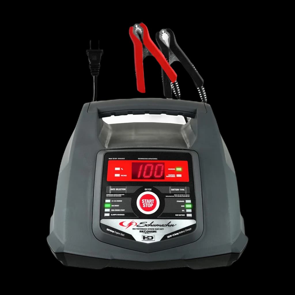 Schumacher SC1281 — 6A automatic charger, maintainer & engine starter