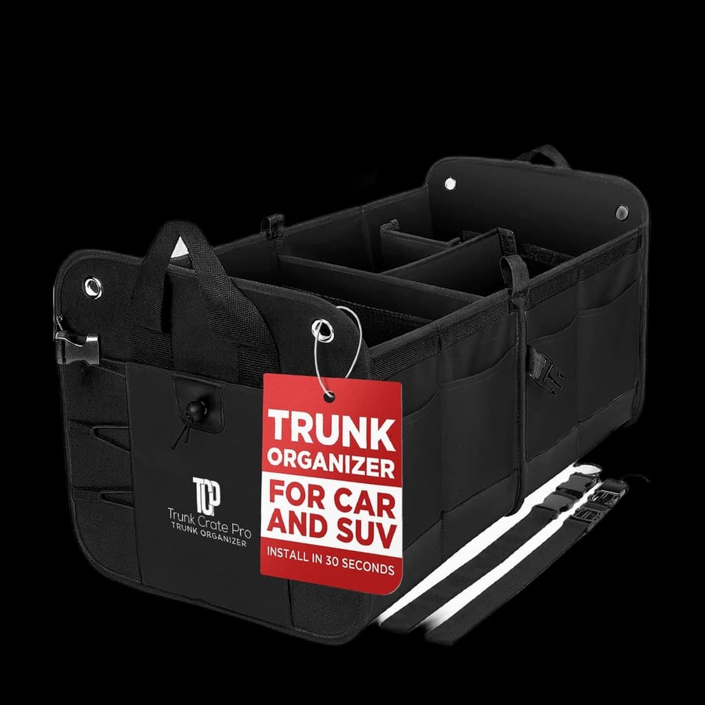 TrunkCratePro — large collapsible multi-compartment organizer