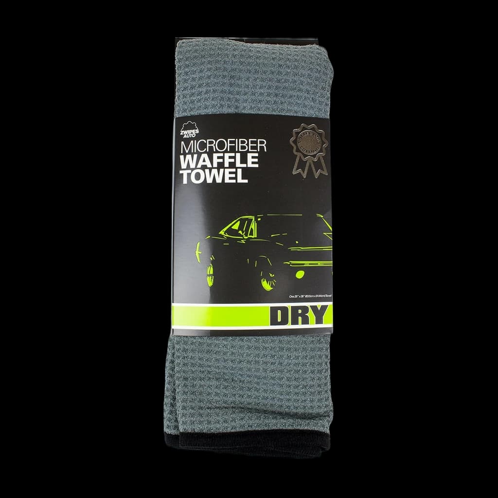 Zwipes Auto 879 — waffle-weave microfiber drying towel