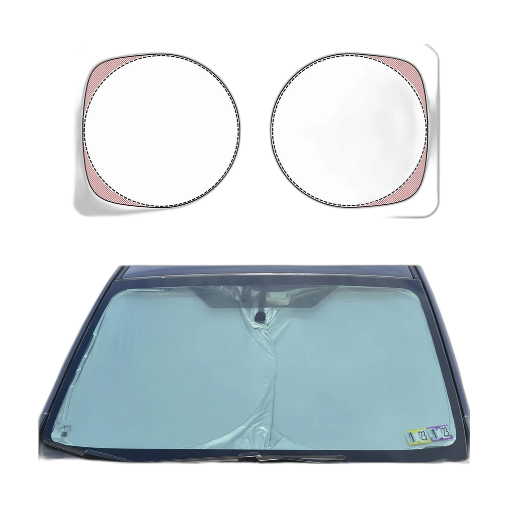 A1 Shades 260T Windshield Sun Shade — multi-size fabric
