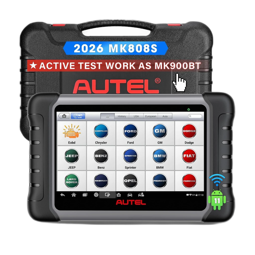 Autel MaxiCOM MK808S — bidirectional tablet scanner