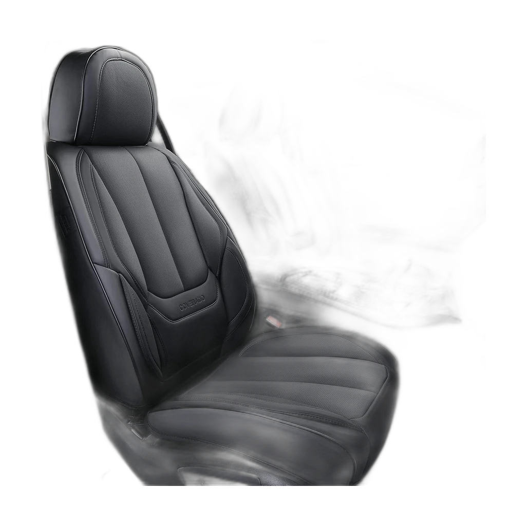 Coverado Waterproof Leather Seat Covers — full set, 5 seats