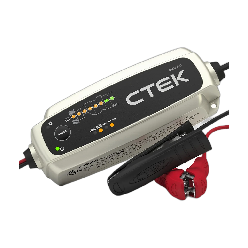 CTEK MXS 5.0 — 4.3A 8-step charger & conditioner