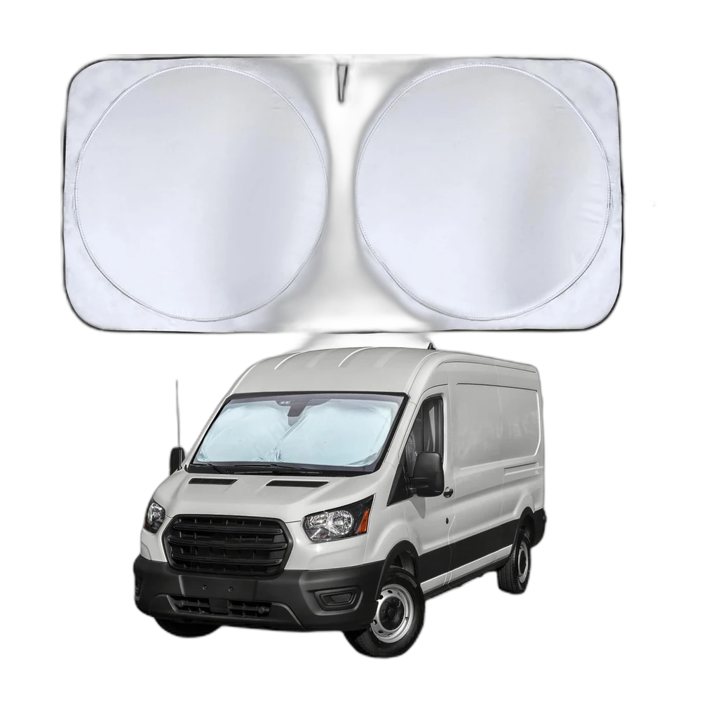 EcoNour XXX-Large Windshield Sun Shade — 70" x 42" (SUV/truck)