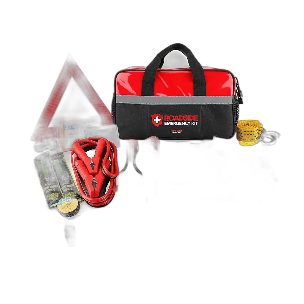 Kitgo Car Emergency Kit — tool-forward roadside essentials with shovel