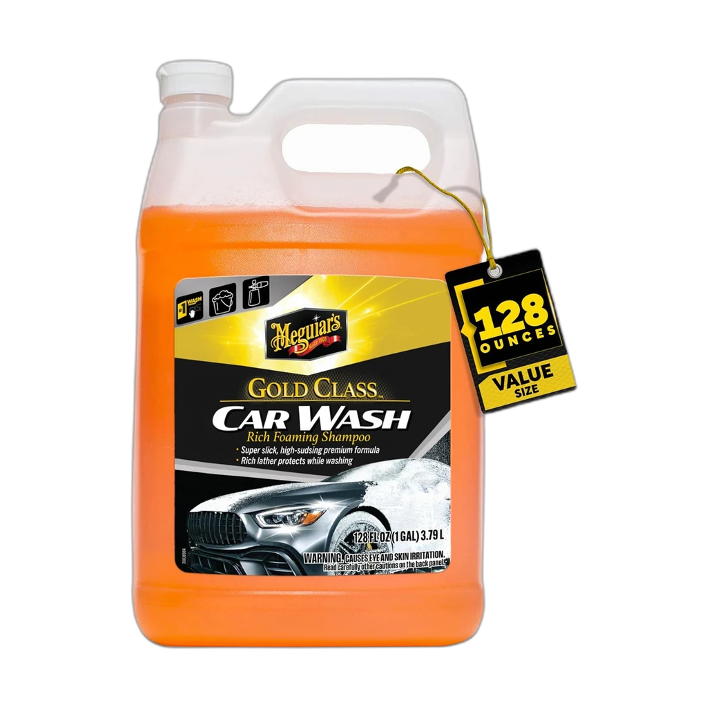 Meguiar's Gold Class Car Wash — wash & conditioner, 1 gallon