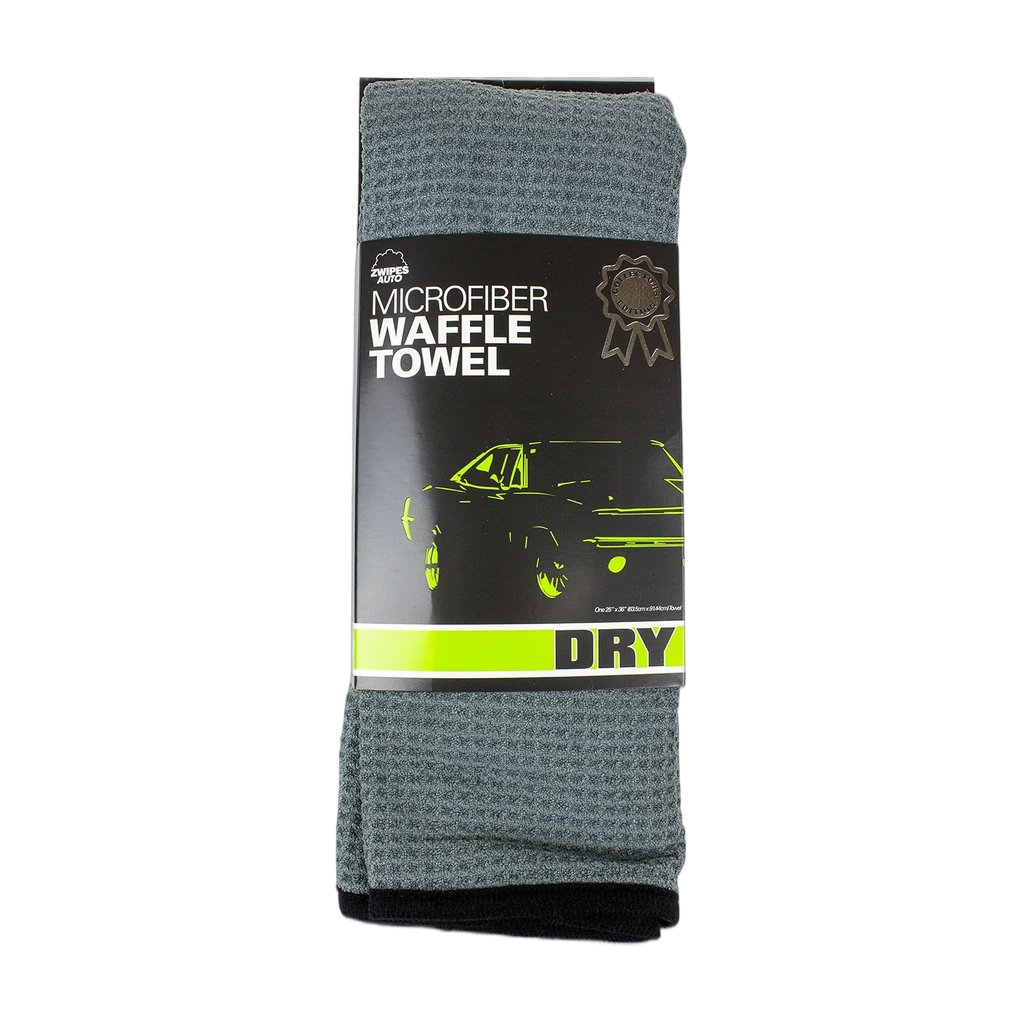 Zwipes Auto 879 — waffle-weave microfiber drying towel